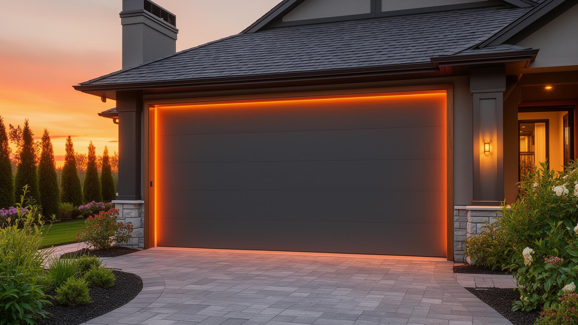 Modern garage door installation in Catawba NC